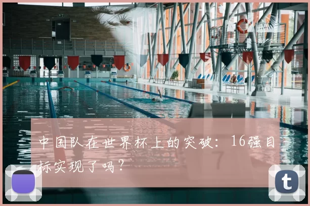 中国队在世界杯上的突破：16强目标实现了吗？