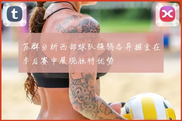 苏群分析西部球队强弱各异掘金在季后赛中展现独特优势