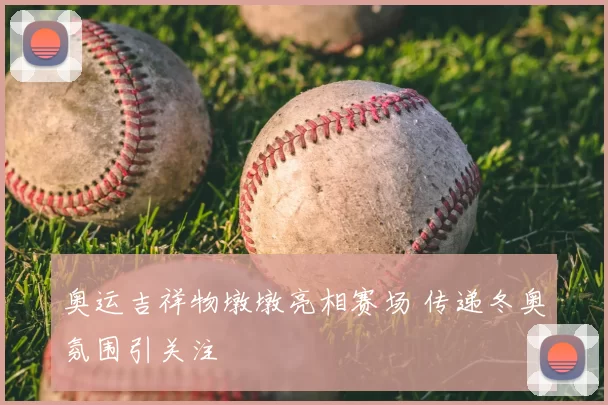 奥运吉祥物墩墩亮相赛场 传递冬奥氛围引关注