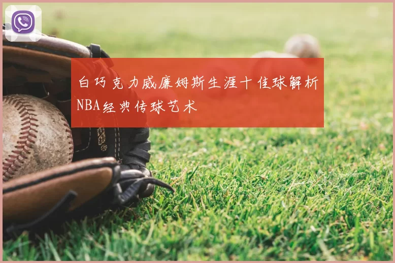 白巧克力威廉姆斯生涯十佳球解析NBA经典传球艺术