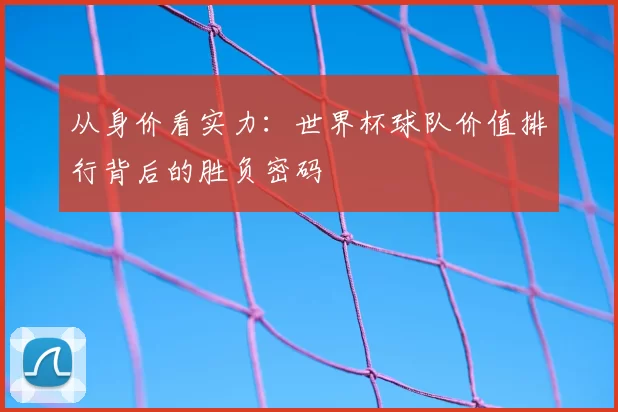 从身价看实力：世界杯球队价值排行背后的胜负密码